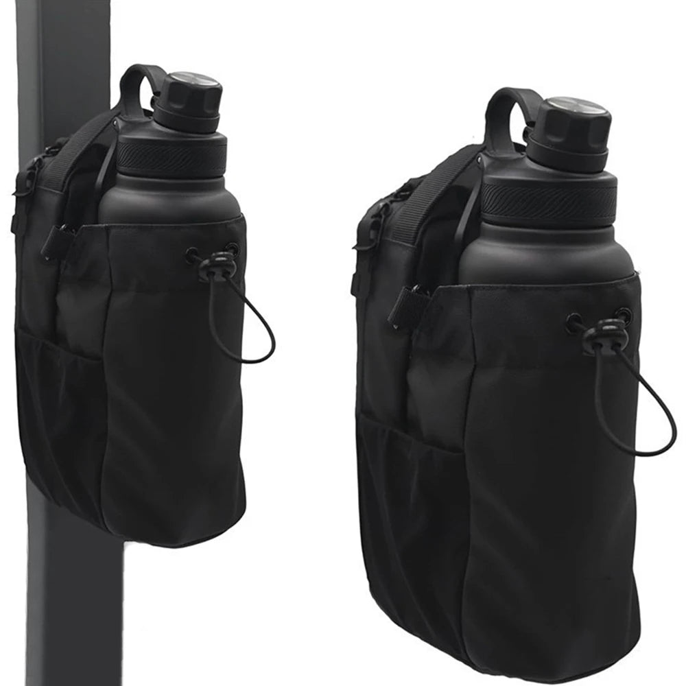 Magnetic Gym Bottle Bag – Hands-Free Storage for Workouts